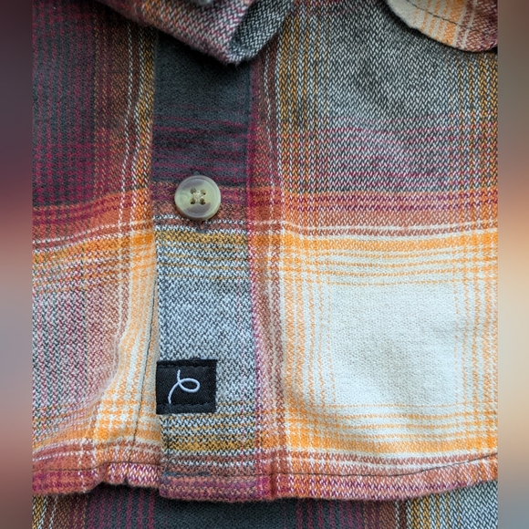 Art Class by Target Boys Hooded Button-Up Flannel Long Sleeve Shirt - Picture 4 of 9